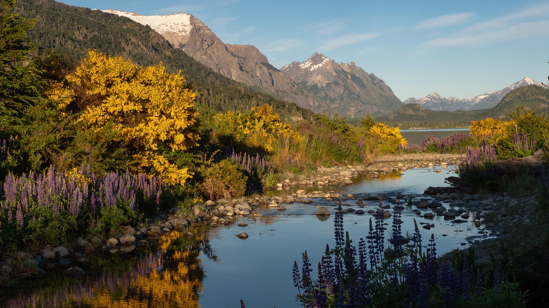 Río Casa de Piedra, Argentina