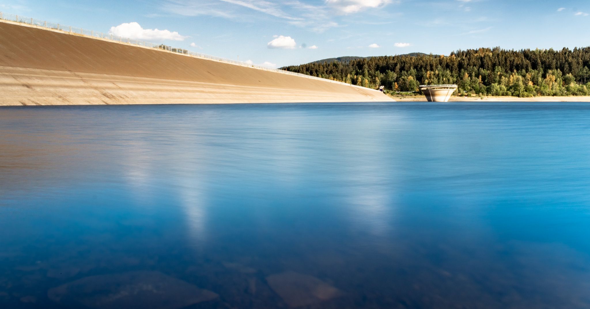 Innerstetalsperre near Langelsheim, Germany