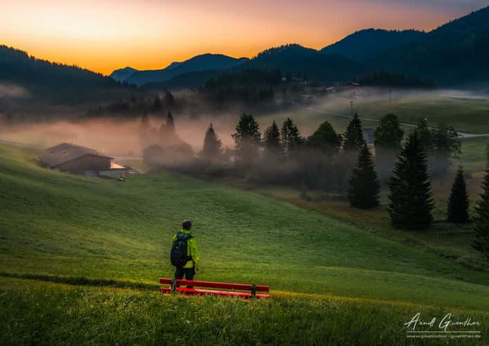 Rofan morning sky