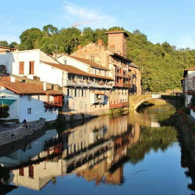 Saint Jean Pied De Port main view, France