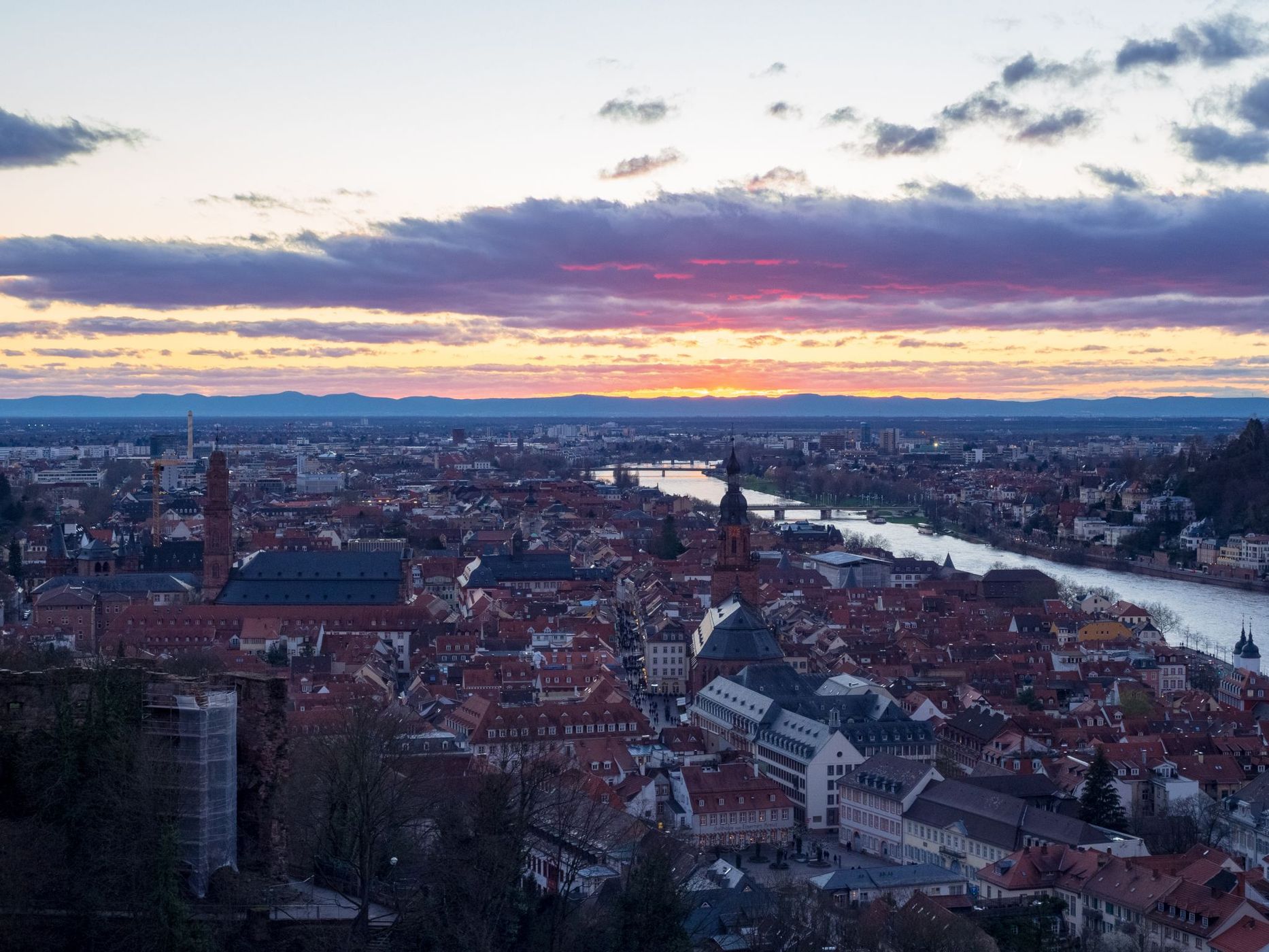 Scheffelterrasse, Heidelberg, Germany