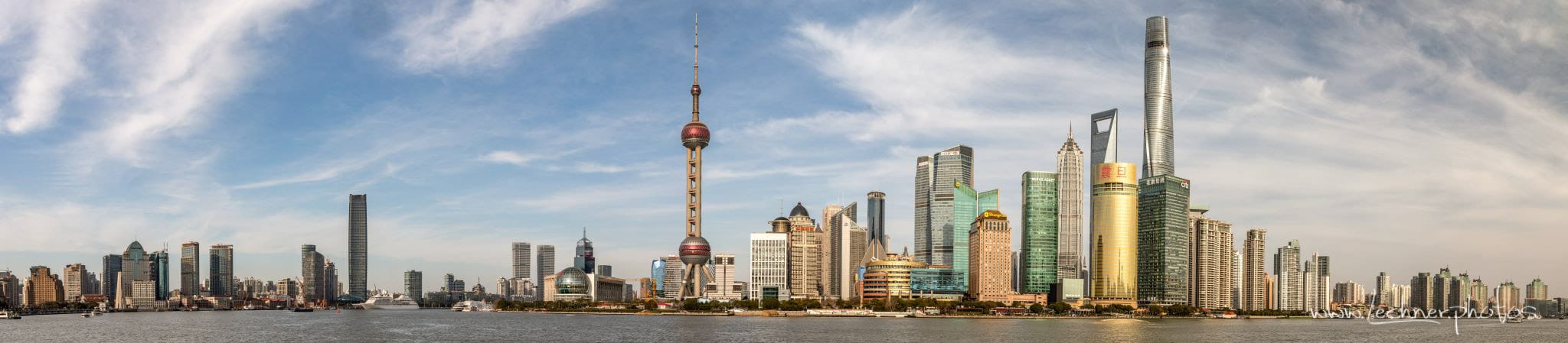 Shanghai Pudong Skyline, The Bund, China