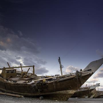Ship wrecks Yard, United Arab Emirates