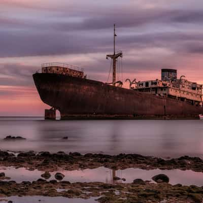 Barco Telamón, Arrecife, Spain