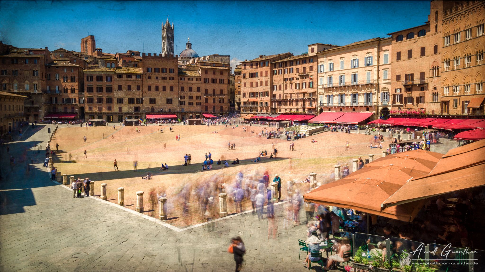 Siena Piazza del Campo, Italy