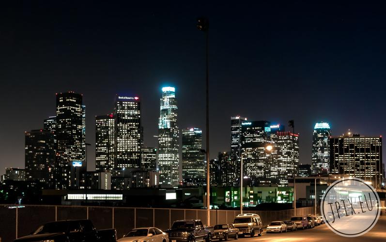 Skyline of Downtown Los Angeles