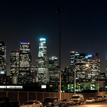 Skyline of Downtown Los Angeles, USA