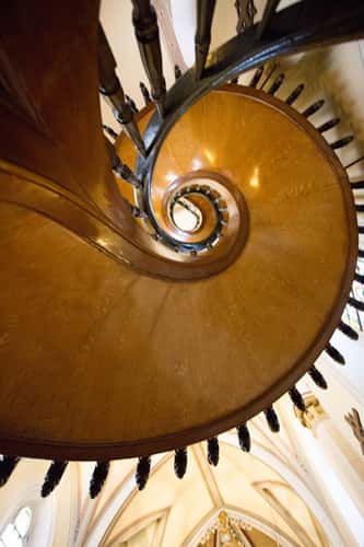 Staircase in Loretta Chapel
