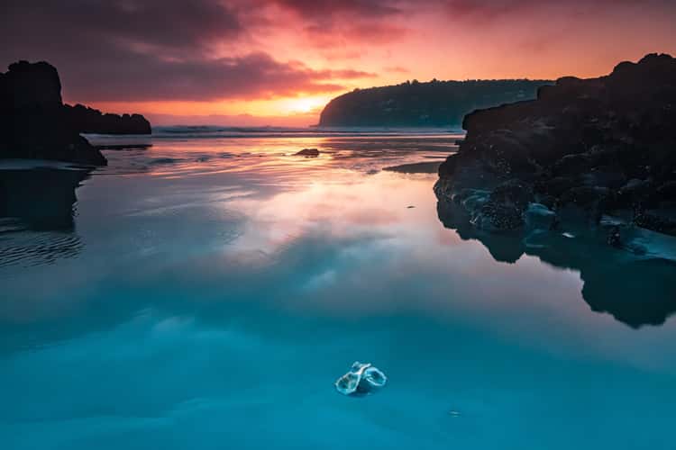 Sumner near Christchurch Sunrise South Island