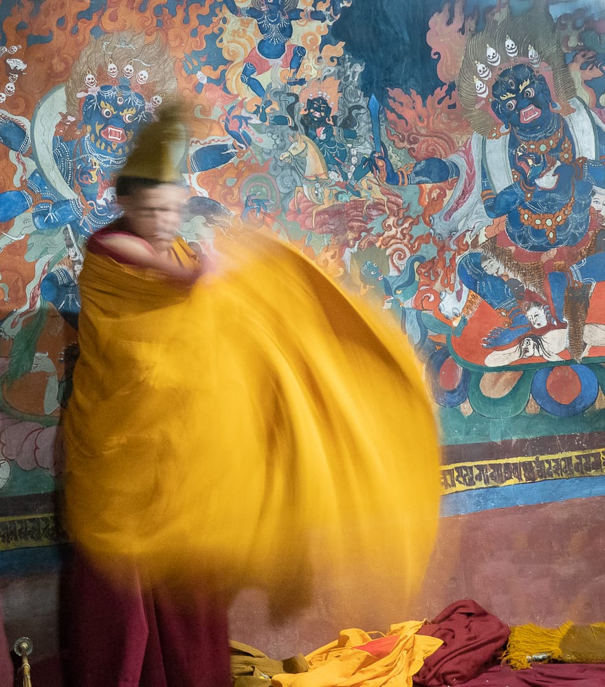Thikse monastery, India