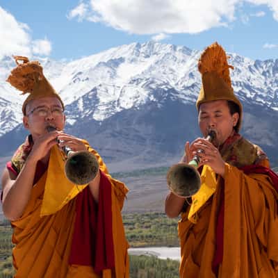 Thikse monastery, India