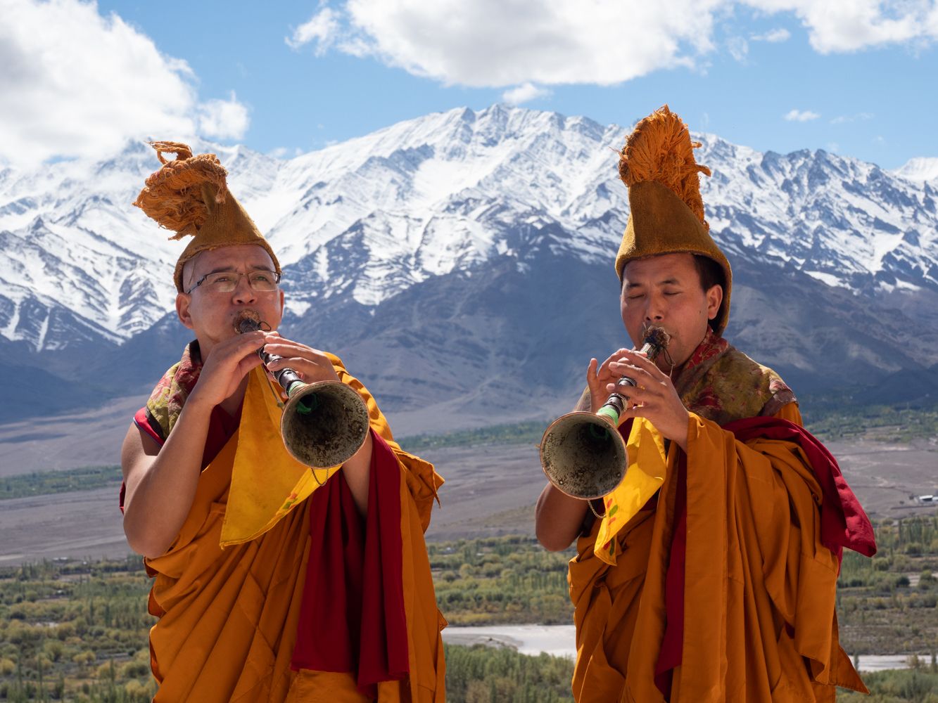 Thikse monastery, India