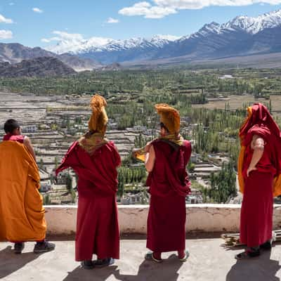 Thikse monastery, India