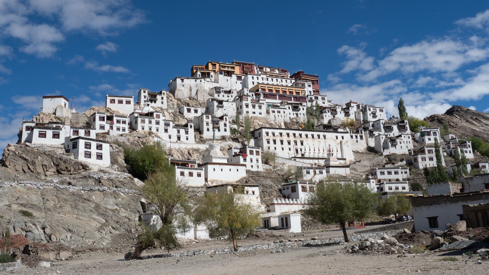 Thikse monastery, India