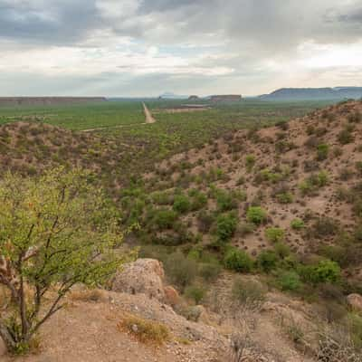 Ugab Valley from Ugab Terrace Lodge, Namibia