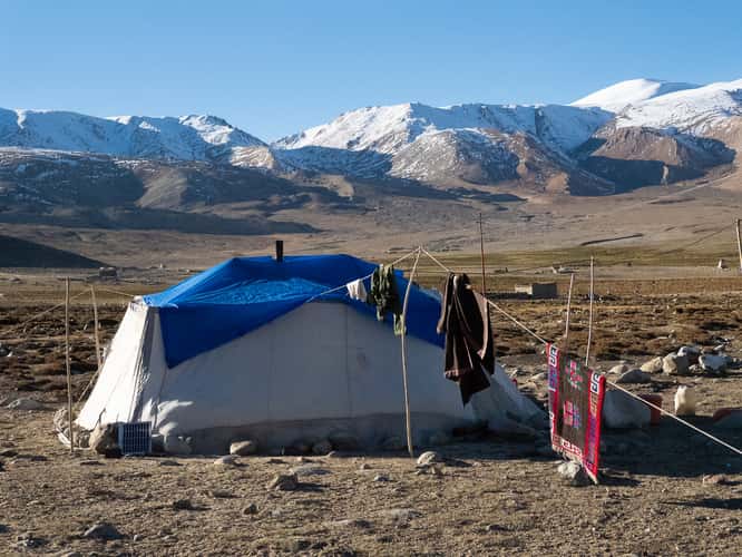 Upper Tso Moriri lands
