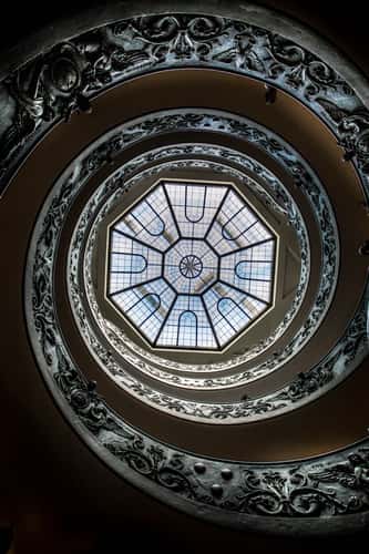 Spiral Staircase at Vatican Museum, Rome