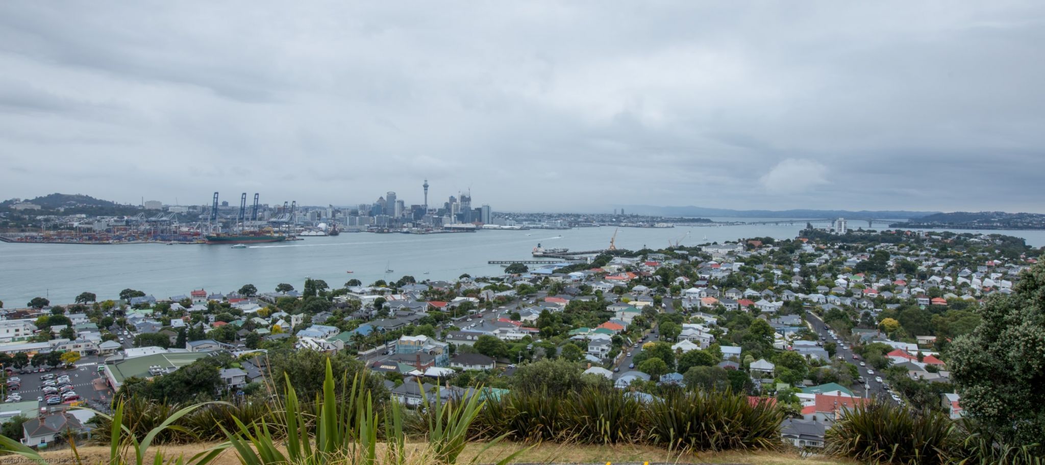 Views from Mount Victoria, Devonport, New Zealand