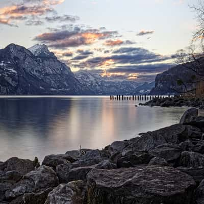 Walensee, Weesen, Switzerland