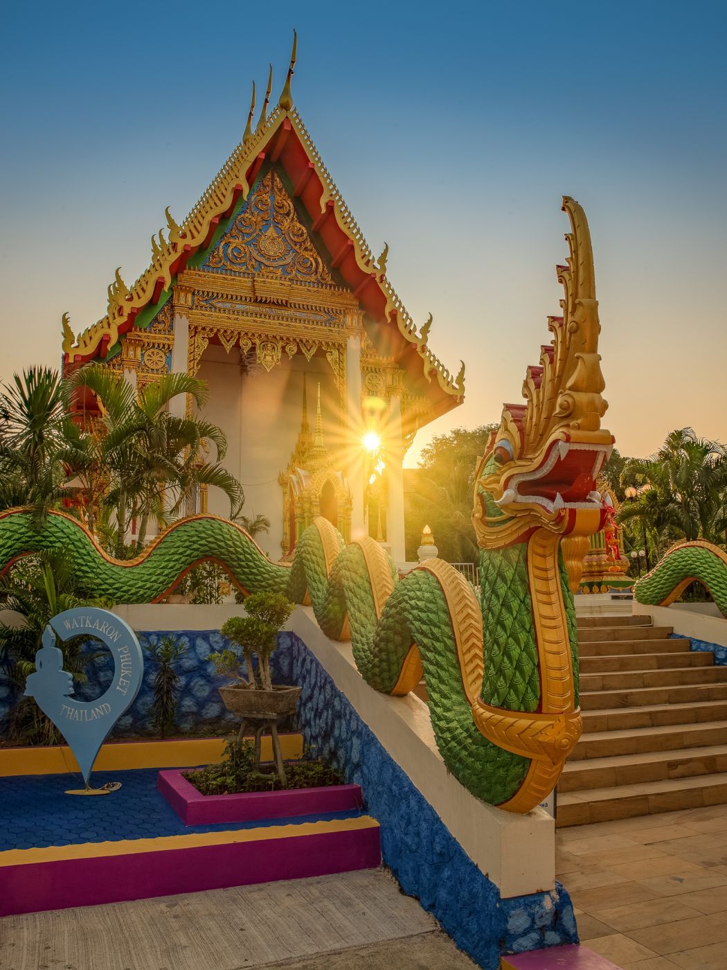 Wat karon, Thailand