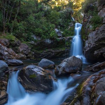 Waterfall Wainui Falls Golden Bay South Island, New Zealand