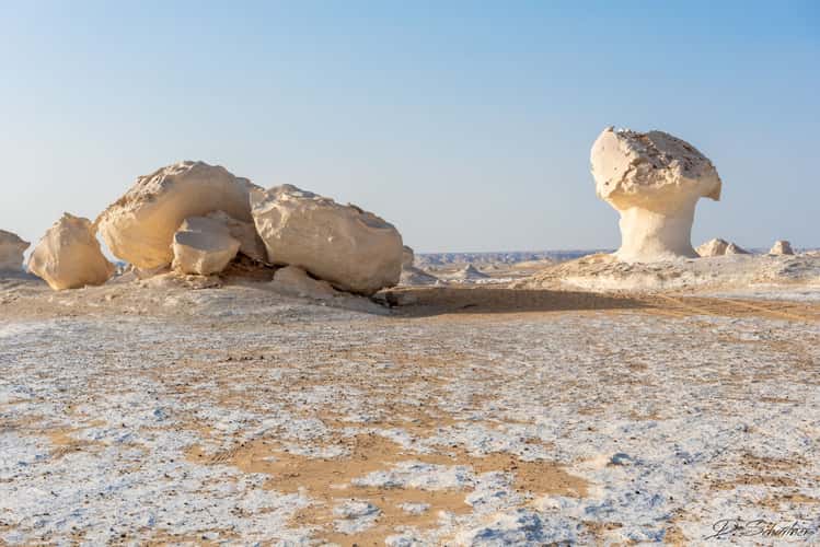 White desert