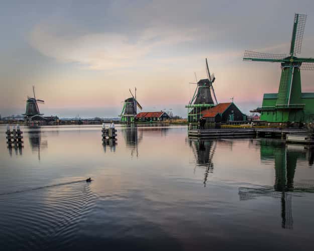 The mills of the Zaanse Schans