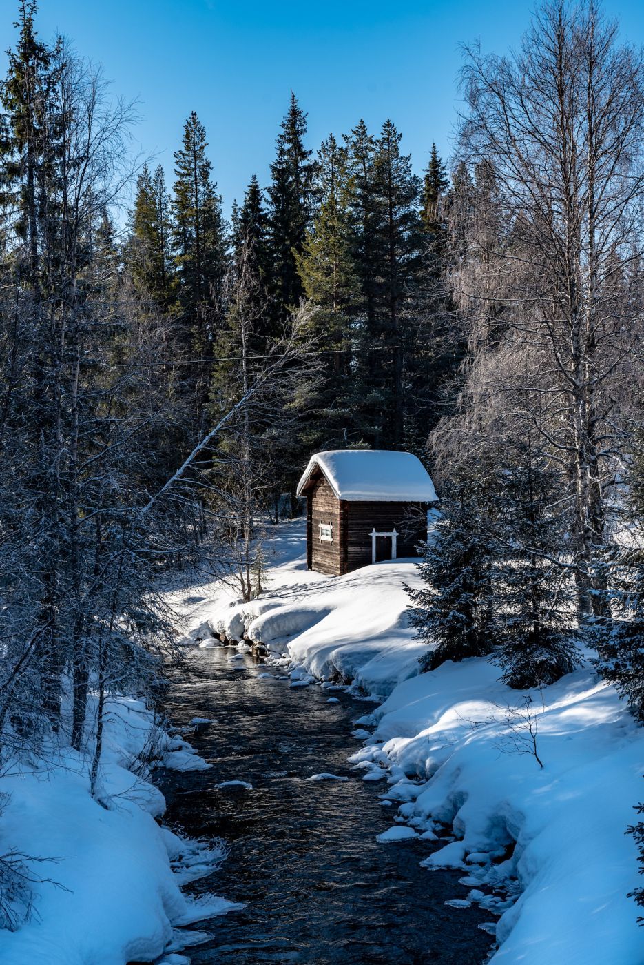 Winterlandscape, Sweden