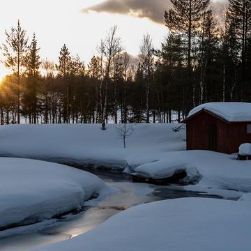 Winterlandscape, Sweden