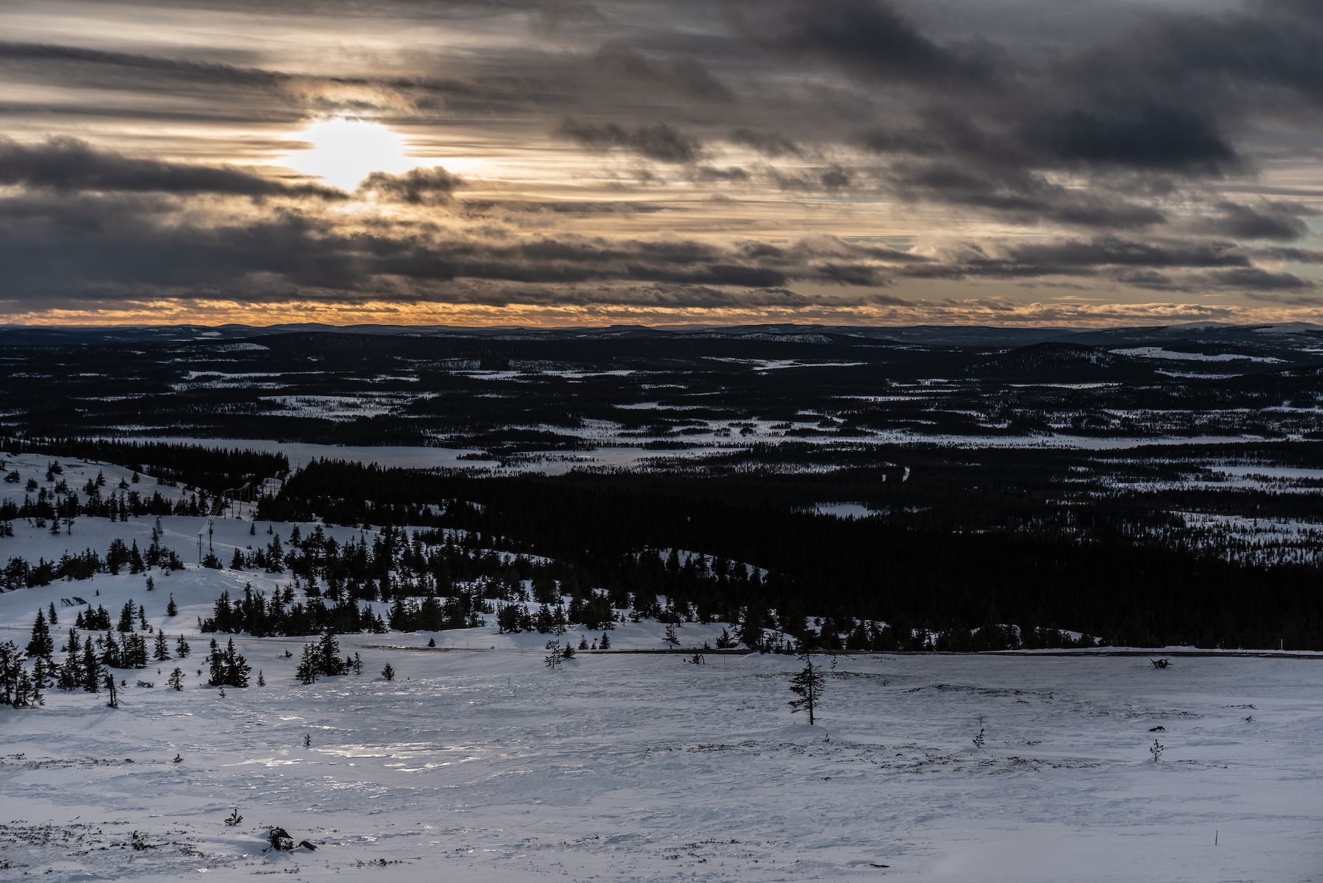 Winterlandscape, Sweden