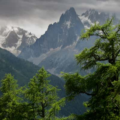 Aiguilles de Chamonix, France