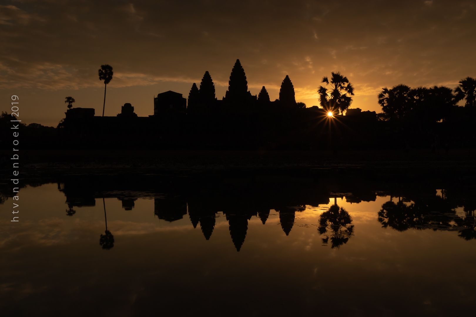 Angkor Wat - Reflecting Pool, Cambodia
