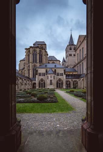 Backyard of the Cathedral in Trier