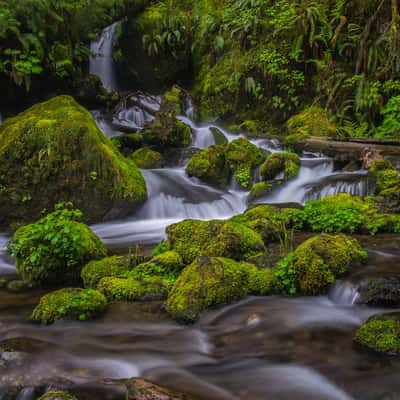 Base of the Merriman Falls, USA