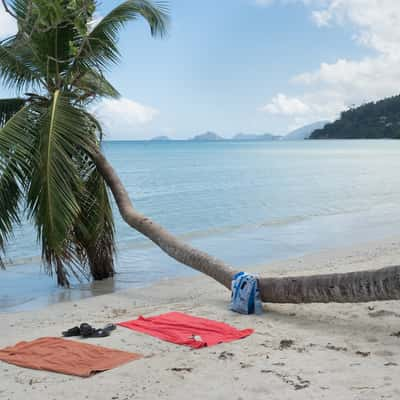 Beach symbol, Seychelles