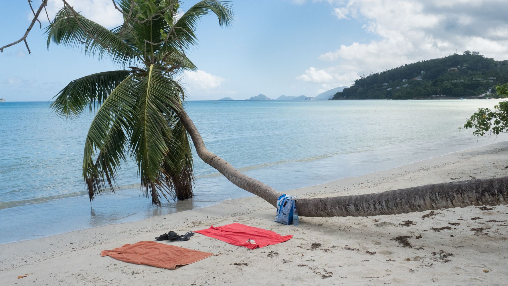 Beach symbol, Seychelles