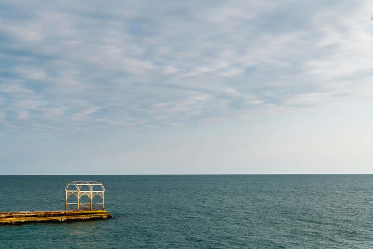 Beach view, Sochi (Russia)