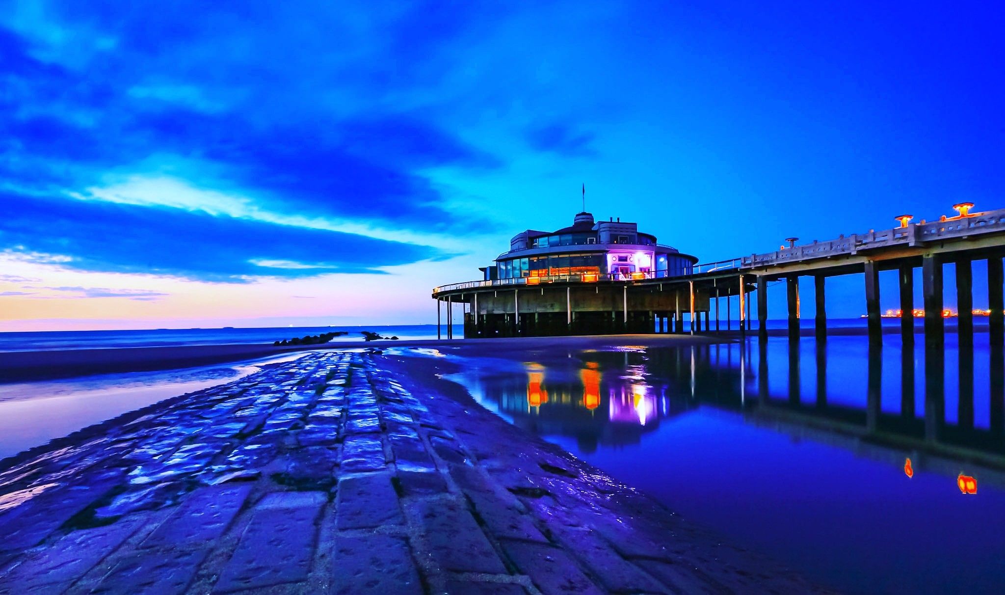 Blankenberge Beach, Belgium