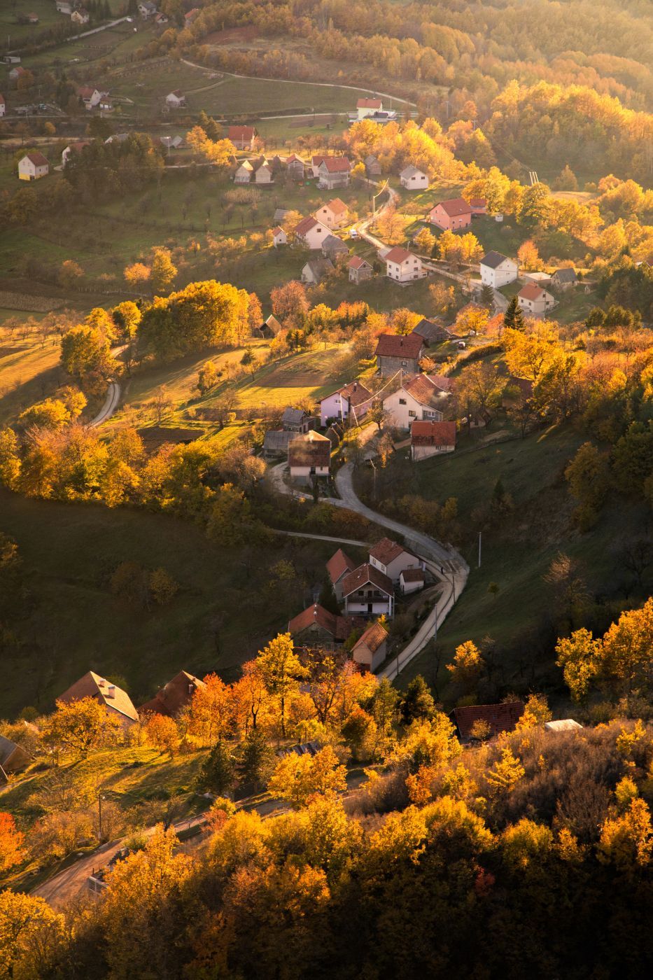 Bosnian landscape, Bosnia and Herzegovina