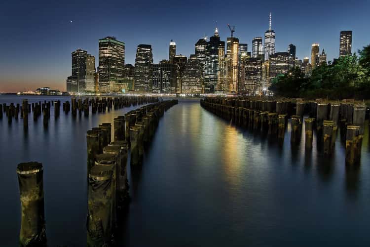 New York City Skyline from Pier 1, Brooklyn