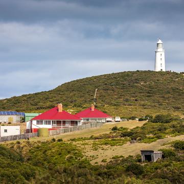 Bruny Island Lighthouse and out buildings Tasmania, Australia