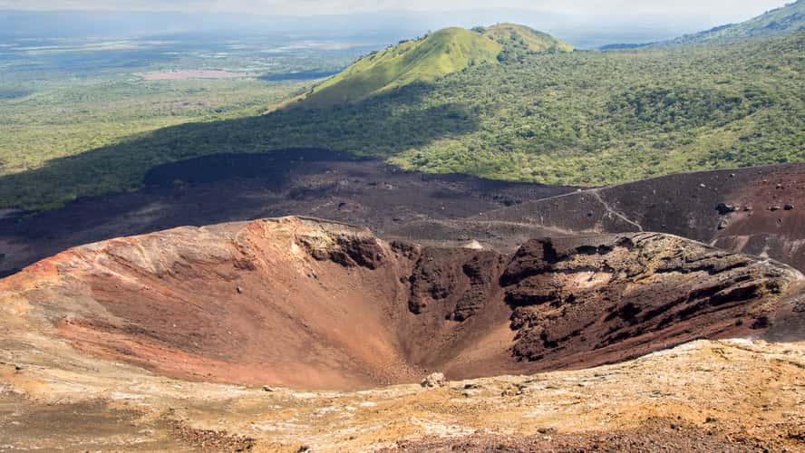 Cerro negro volcano