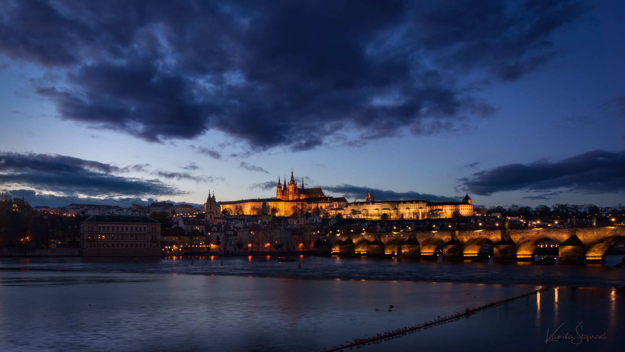 Charles Bridge and Prague Castle, Prague, Czech Republic