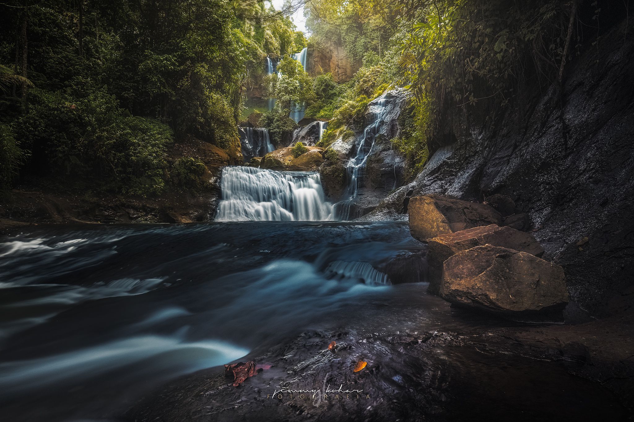 Curug Luhur Cianjur, Indonesia