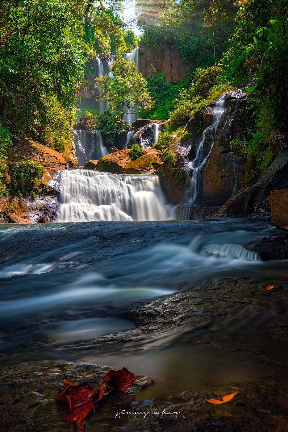 Curug Luhur Cianjur, Indonesia