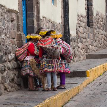 Cusco street, Peru