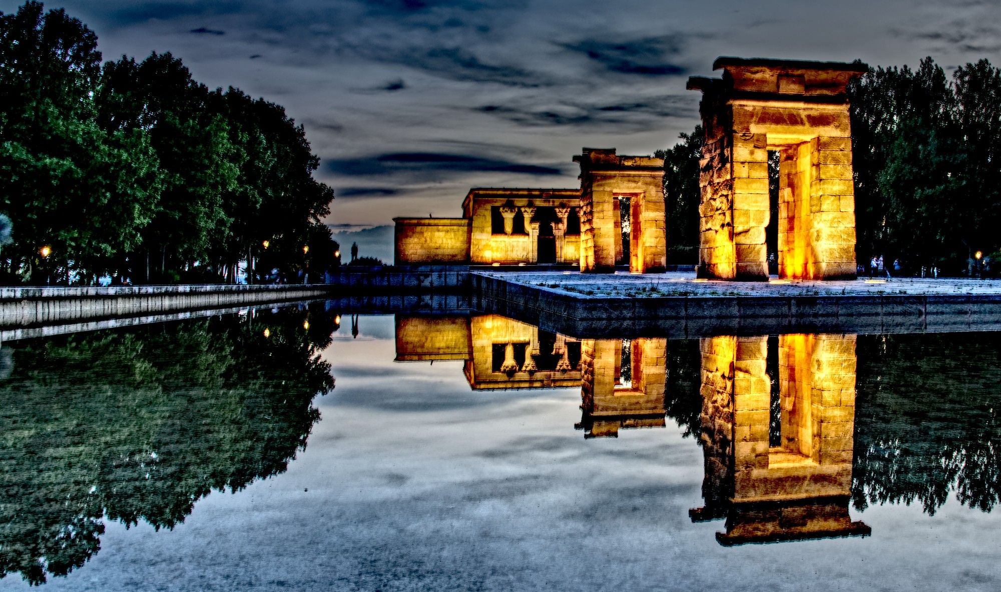 Temple of Debod, Madrid, Spain