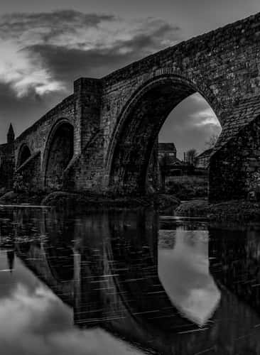 Evening over Old Stirling Bridge