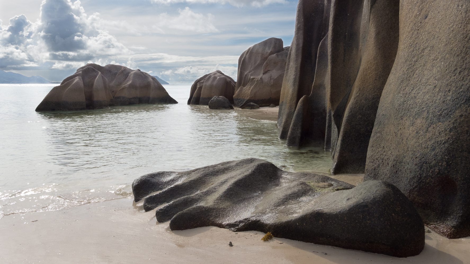 Foot sculpture, Seychelles