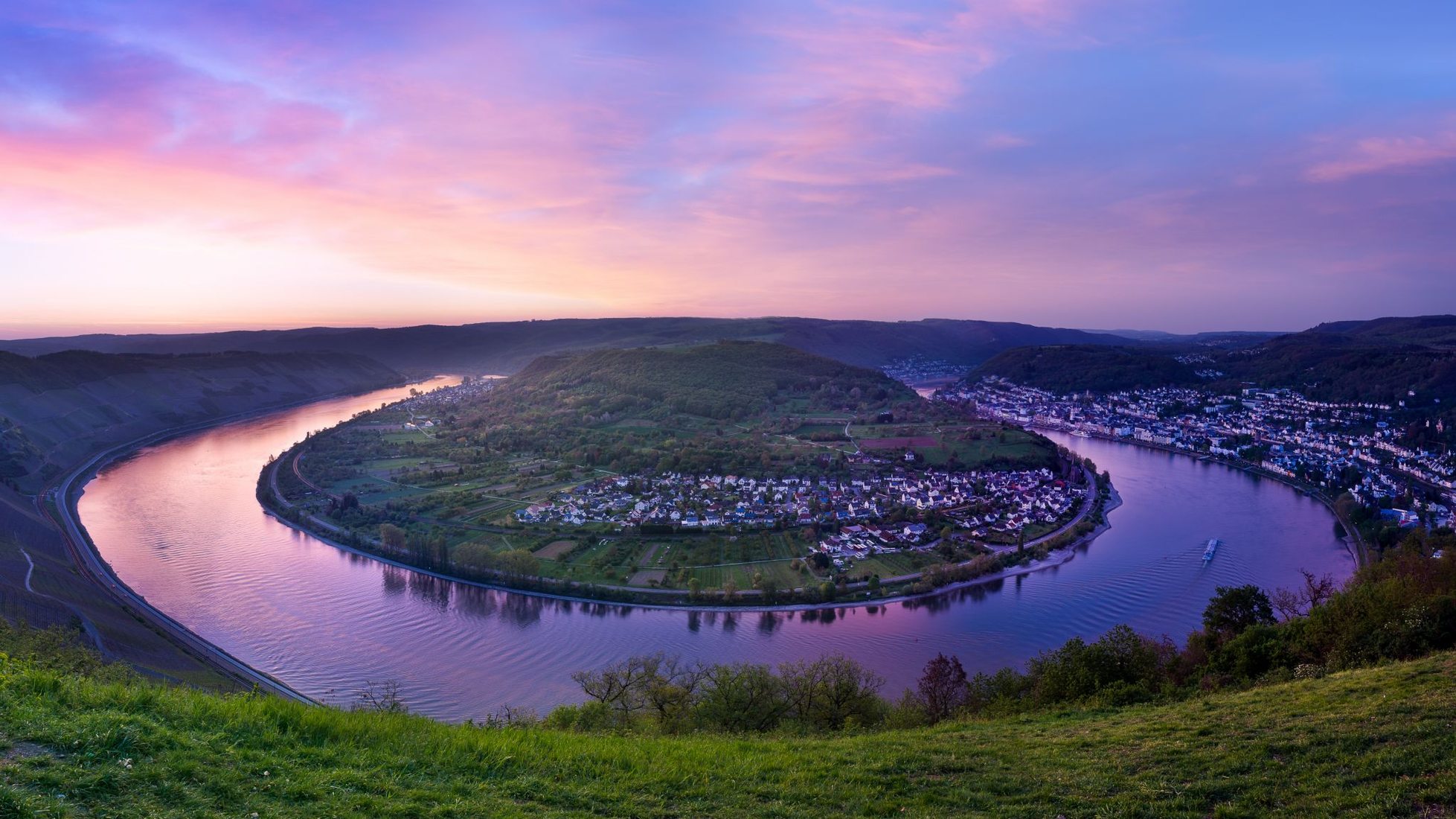 Gedeonseck Rheinschleife Rhine Loop Boppard Germany gedeonseck-rheinschleife-rhine-loop-boppard-germany